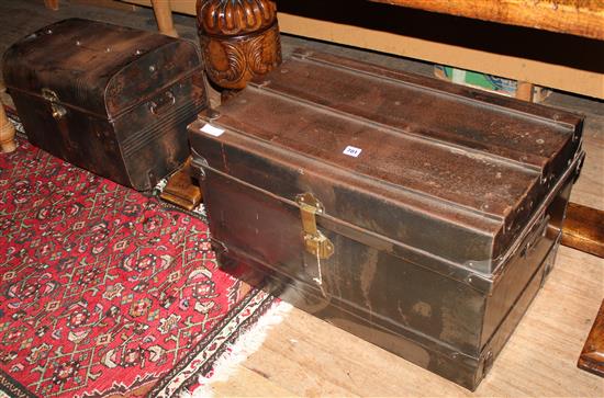Tin trunk